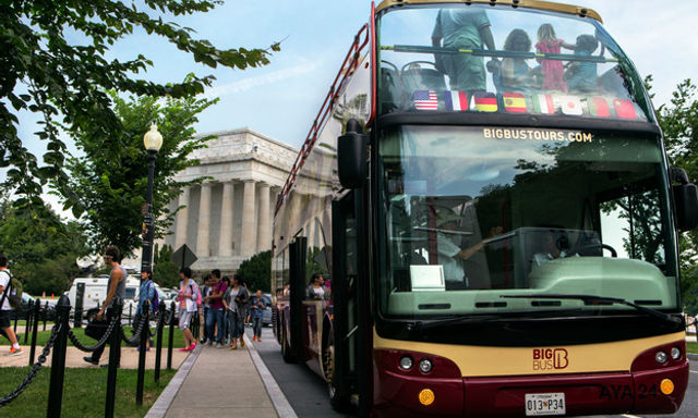 Tour Hop-On Hop-Off của Big Bus Washington DC + Vé tham quan Bảo tàng Kinh thánh